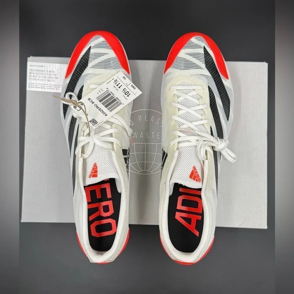 Adidas Adizero XCS 'White Solar Red' Track shoes